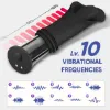 Bullet Vibrator, Thrusting Vibrator Wand, G Spot Vibrator for Women, Sex Toys for Women, Adult Toys with 10 Vibration Modes, Black