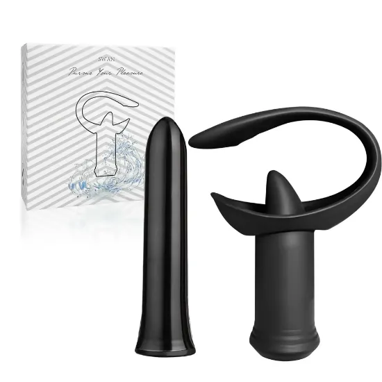 Bullet Vibrator, Thrusting Vibrator Wand, G Spot Vibrator for Women, Sex Toys for Women, Adult Toys with 10 Vibration Modes, Black