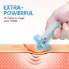 Thrusting Vibrator Wand, Mini Bullet Vibrator, G Spot Vibrator for Women, Adult Toys with 10 Vibration Modes, Green
