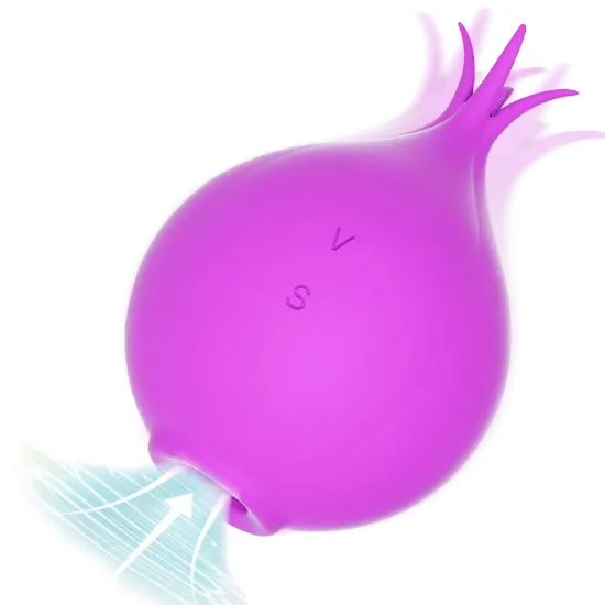 2 in 1 Vibrator, Rechargeable Vibrator, Sex Toys for Women, Adult Toys with 5 Vibration Levels, Purple