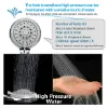 Shower Heads 5 Setting with Handheld Sprayer & Long Hose High Pressure Rain, Easy Tool Free Installation, Perfect Adjustable Shower Heads for Your Bathroom