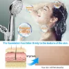 Shower Heads 5 Setting with Handheld Sprayer & Long Hose High Pressure Rain, Easy Tool Free Installation, Perfect Adjustable Shower Heads for Your Bathroom