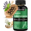 Picture of Turkesterone, 500mg Muscle Building and Mood Boost, Male Strength Enhancer and Immune Supplement, 120 Vegan Capsules