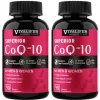 Picture of 2 Pack CoQ10 High Absorption, Antioxidant for Heart Health, 300 mg Natural Dietary Supplement, Total 180 count