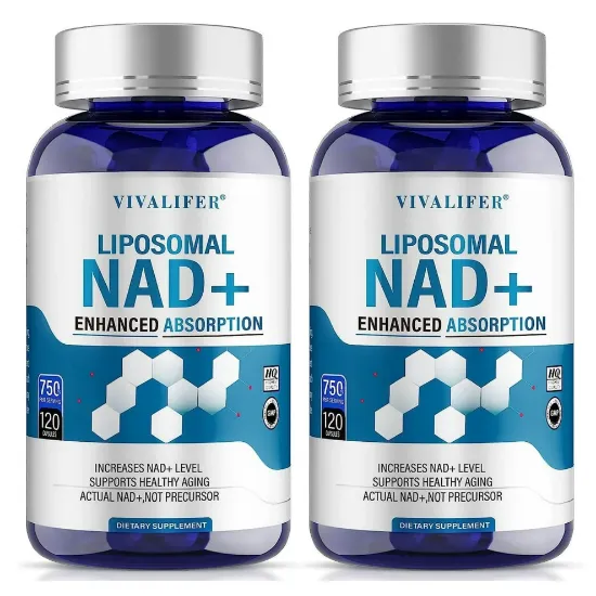 Picture of VIVALIFER NAD Resveratrol Supplement, 240 Capsule