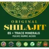 Picture of 500mg Himalayan Shilajit Resin Supplement, 85+ Trace Minerals Complex for Brain Booster & Energy, Immune Support, Overall Health - 50g (2-3 Month Supply)